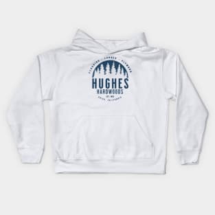 Hughes Hardwoods Blue Kids Hoodie